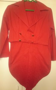 Kids Costumes to Hire - Red Tailcoat  - Age 8